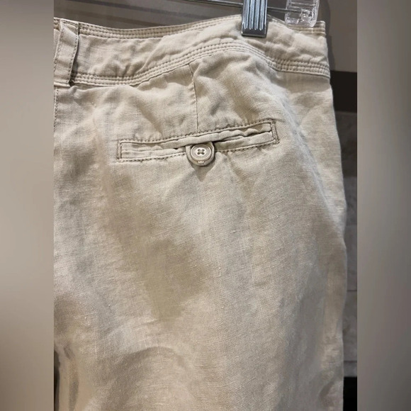 Tommy Bahama Aubrey Fit Size 6 Linen khaki pants - Picture 10 of 11